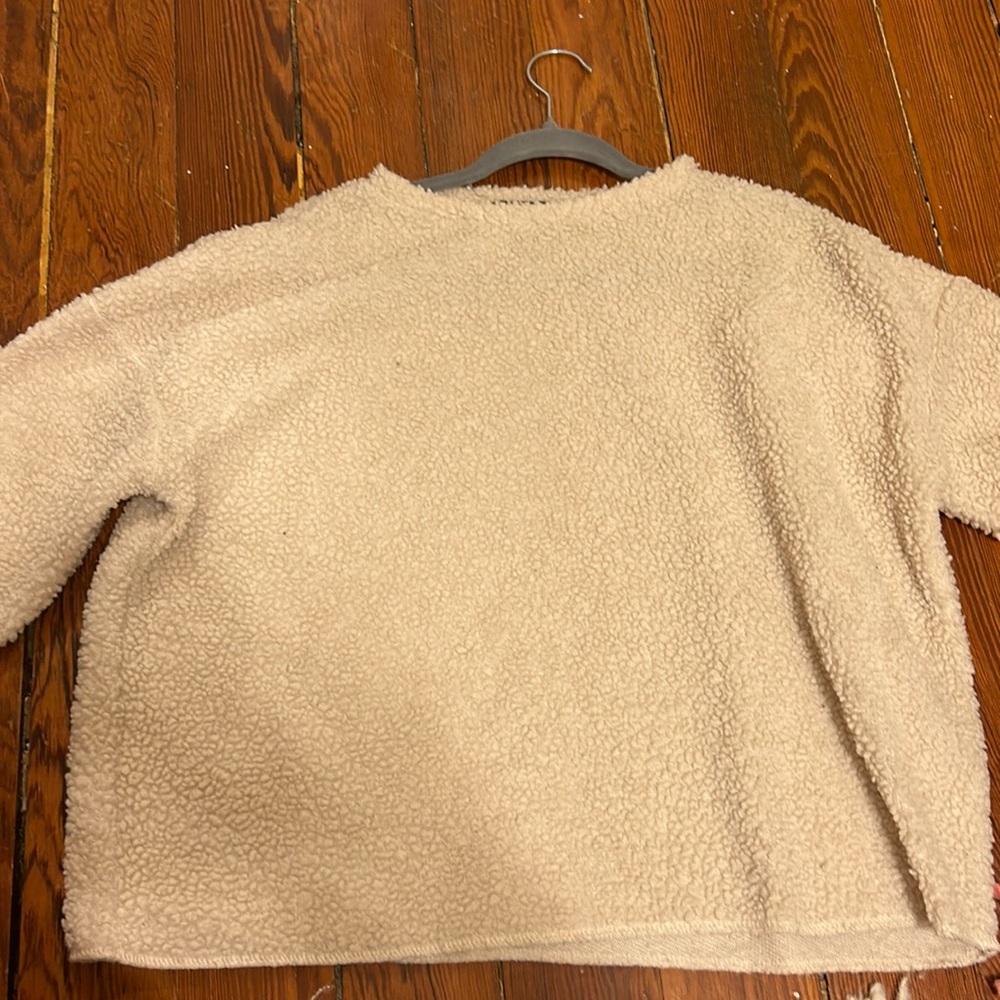 Fuzzy sweatshirt